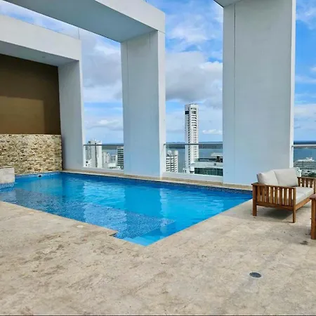 Apartamento Luxury In Bocagrande With Ocean View 502